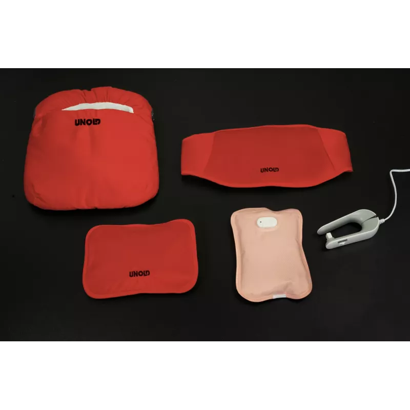 Unold Wärmi Premium Set - Elektrinė kaitinimo pagalvė 86023, 380 W, raudona