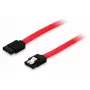 Equip SATA II kabelis, 0,5 m, raudonas