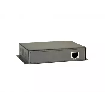 LevelOne PoE per hibridinį kabelį imtuvas, 1 PoE išėjimas, tinklo imtuvas, 2000 m, 100 Mbit/s, Pilnas, Pusė, 1000 įrašų, 14880 pps