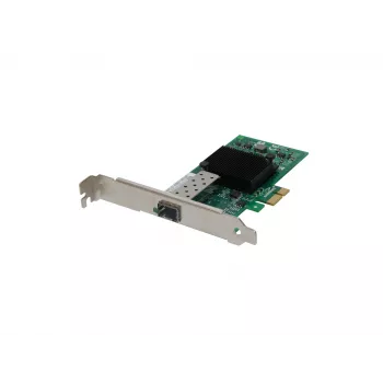 LevelOne GNC-0110 Gigabito šviesolaidinė PCIe tinklo plokštė, 1× SFP, vidinė, laidinė, PCI Express, 1000 Mbit/s, aliuminis