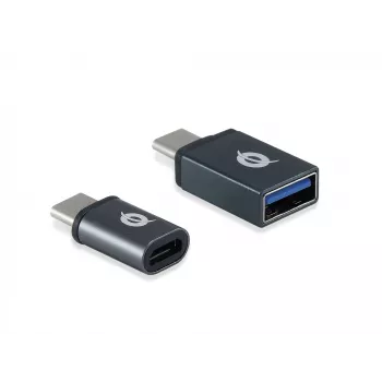 Conceptronic DONN04G USB-C į USB A / MicroB OTG adapteris 2 vnt., 10Gbps (C-A), 480Mbps (C-MicroUSB)
