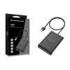 Conceptronic BIAN11B Dviejų sąsajų išmanusis ID kortelių skaitytuvas, USB 2.0, NFC, 1 m, juodas, 100 g