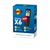 DECT belaidis ragelis AVM FRITZ! X6 juodas – garsiakalbis, atsakiklis, skambintojo ID, 100 įrašų telefonų knyga