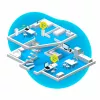 FRITZ!Powerline 1240 AX WLAN rinkinys 1200 Mbit/s Ethernet LAN Wi-Fi Baltas 2 vnt.