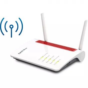 FRITZ!Box 6850 4G International belaidis maršrutizatorius Gigabit Ethernet dviejų juostų (2,4 GHz / 5 GHz) baltas