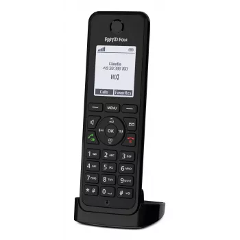 DECT belaidis ragelis AVM FRITZ!Fon M3 International, 1 vnt., garsiakalbis, skambučio ID, 1000 įrašų telefonų knyga