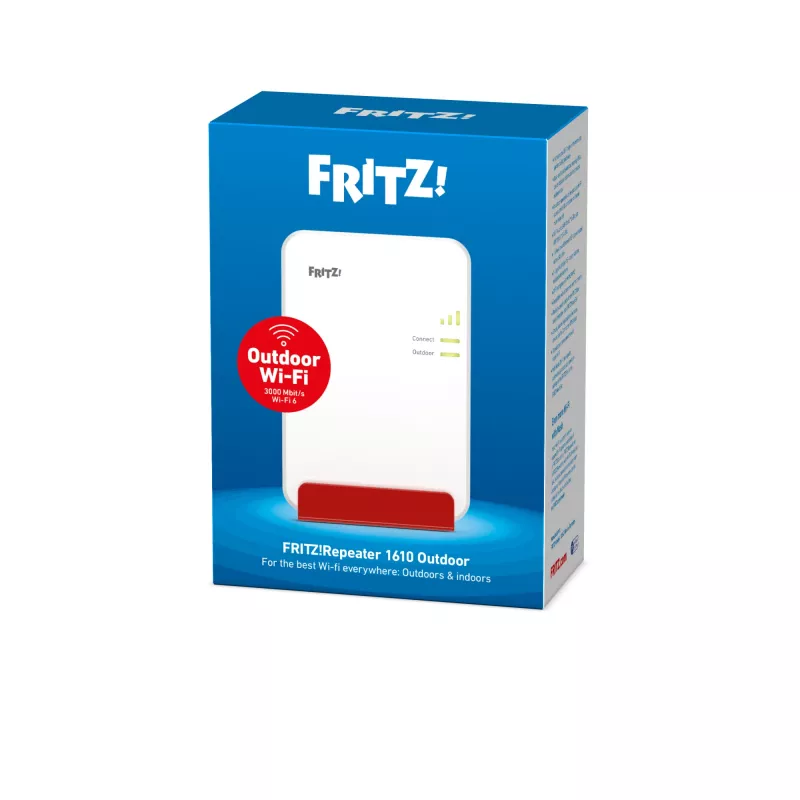 FRITZ 1610 Outdoor tinklo kartotuvas 3000 Mbit/s Baltas