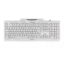 CHERRY KC 1000 SC klaviatūra Universal USB AZERTY Belgian White