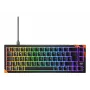 Mechaninė žaidimų klaviatūra Cherry K5 Pro TMR Compact — 65% išdėstymas, QWERTZ, RGB foninis apšvietimas, USB laidinis, 2 m laidas, juoda/oranžinė