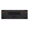 Mechaninė žaidimų klaviatūra Cherry K5 Pro TMR Compact — 65% išdėstymas, QWERTZ, RGB foninis apšvietimas, USB laidinis, 2 m laidas, juoda/oranžinė