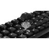 Mechaninė žaidimų klaviatūra Cherry K5 Pro TMR Compact — 65% išdėstymas, QWERTZ, RGB foninis apšvietimas, USB laidinis, 2 m laidas, juoda/oranžinė