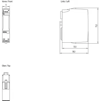Siemens 6ES7134-6GD01-0BA1 analoginis įvesties modulis