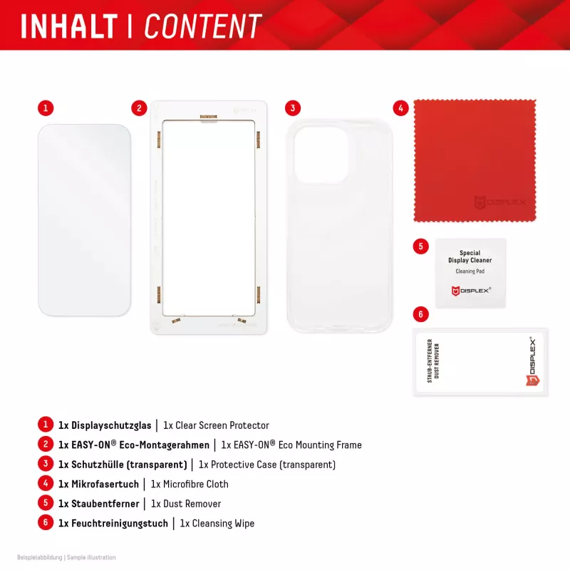 Displex apsauginis stiklas + dėklas Google Pixel 8 Pro, Eco montavimo rėmelis, atsparus įbrėžimams