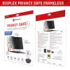 Displex PRIVACY SAFE nuimamas dvipusis privatumo filtras nešiojamam kompiuteriui 14'' (16:9)
