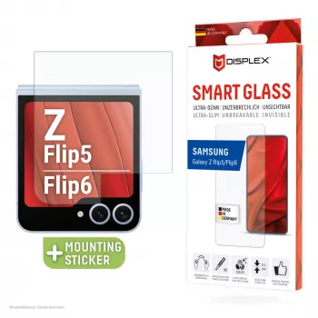 Displex Samsung Galaxy Z Flip5/Z Flip6/Z Flip7 FE grūdinta plėvelė