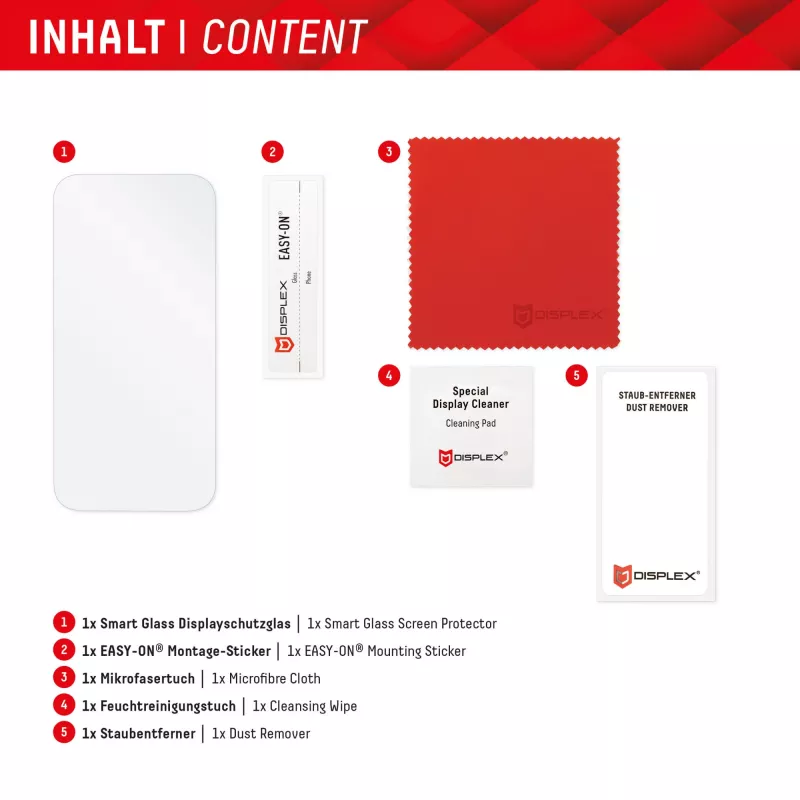 Displex Smart Glass (9H) Samsung Galaxy A36, montavimo lipdukas, nedūžtantis