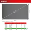 Displex PRIVACY SAFE nuimamas dvipusis privatumo filtras 27 colių (16:9) monitoriui