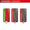 Grūdintas stiklo apsauginis stikliukas + dėklas, skirtas Samsung Galaxy A36, e.v.i., Eco montavimo rėmelis, atsparus įbrėžimams, permatomas