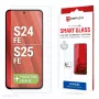 Displex Smart Glass (9H) Samsung Galaxy S25 FE/S24 FE, montavimo lipdukas, nedūžtantis
