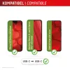 DISPLEX avarinis telefonų įkroviklis, USB-C į USB-C, mini kištukas + lankstus kabelis, kompaktiškas 2 rinkinys