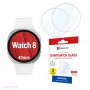 Apsauginis stiklas e.v.i. Displex 9H Glass, skirtas Galaxy Watch 8 40mm, 2 vnt., itin plonas, be rėmelio, apsauga nuo pirštų atspaudų