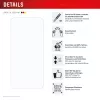 Displex Smart Glass (9H) apsauginis stiklas Xiaomi 15T / 15T Pro, montavimo lipdukas, skaidrus