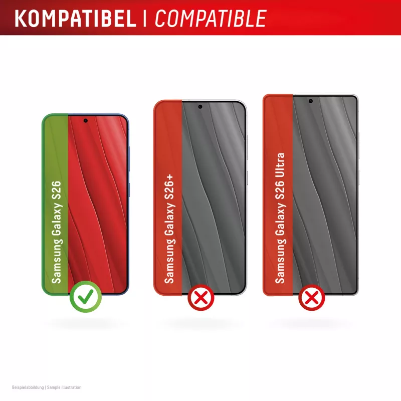 Displex Screen Protector (10H) Samsung S26, atsparus įbrėžimams