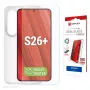 Displex Screen Protector + Dėklas Samsung S26+, atsparus įbrėžimams