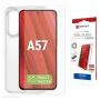 Displex apsauginis stiklas + dėklas Samsung A57, atsparus įbrėžimams