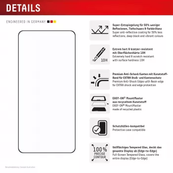 Displex Premium Screen Protector (Full Cover, 10H), skirta Samsung S26 Ultra