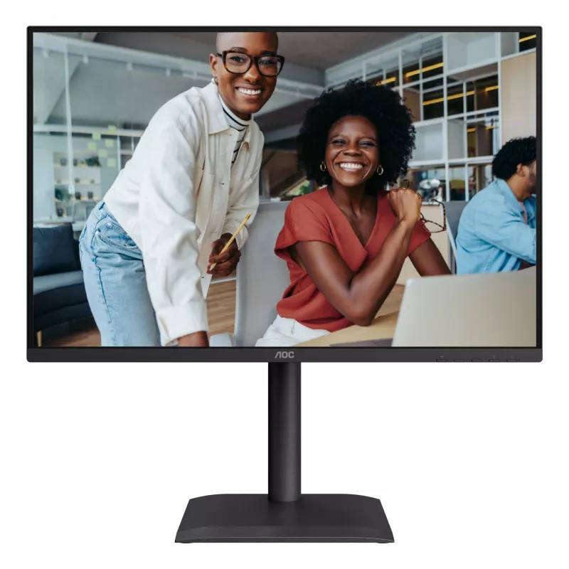 Monitorius AOC E4 X24E4U 61 cm (24 col.) 1920 x 1200 pikselių Full HD LED juodas