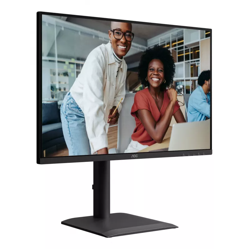 Monitorius AOC E4 X24E4U 61 cm (24 col.) 1920 x 1200 pikselių Full HD LED juodas