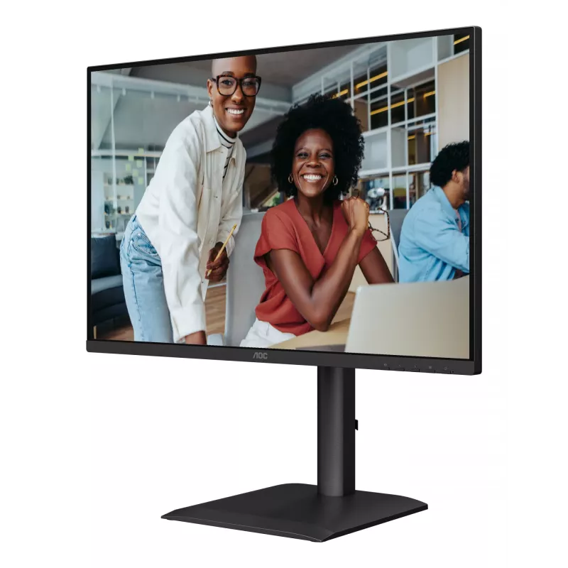 Monitorius AOC E4 X24E4U 61 cm (24 col.) 1920 x 1200 pikselių Full HD LED juodas