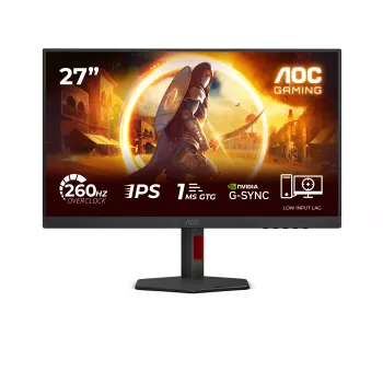 AOC G4 27G4ZR monitorius 68.6 cm (27 colių) 1920 x 1080 pikselių Full HD LED juodas, raudonas