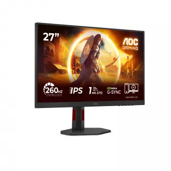 AOC G4 27G4ZR monitorius 68.6 cm (27 colių) 1920 x 1080 pikselių Full HD LED juodas, raudonas
