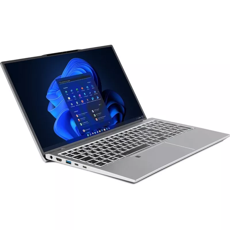 Nešiojamas kompiuteris TERRA MOBILE US1220800 Intel Core i7-1355U 15.6 inch Full HD 16 GB DDR5 512 GB SSD Wi-Fi 6 Windows 11 Pro sidabrinis