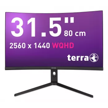TERRA 3285W kompiuterio monitorius 80 cm (31,5 colio) 2560 x 1440 pikselių Wide Quad HD LCD juodas
