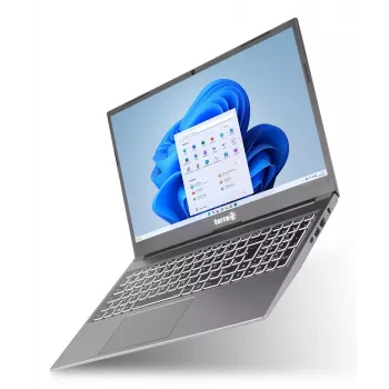 Nešiojamas kompiuteris TERRA 1517R Intel® Core™ i3-1315U 15.6 inch Full HD 8 GB DDR4 500 GB SSD Wi-Fi 6 Windows 11 Home Pilka