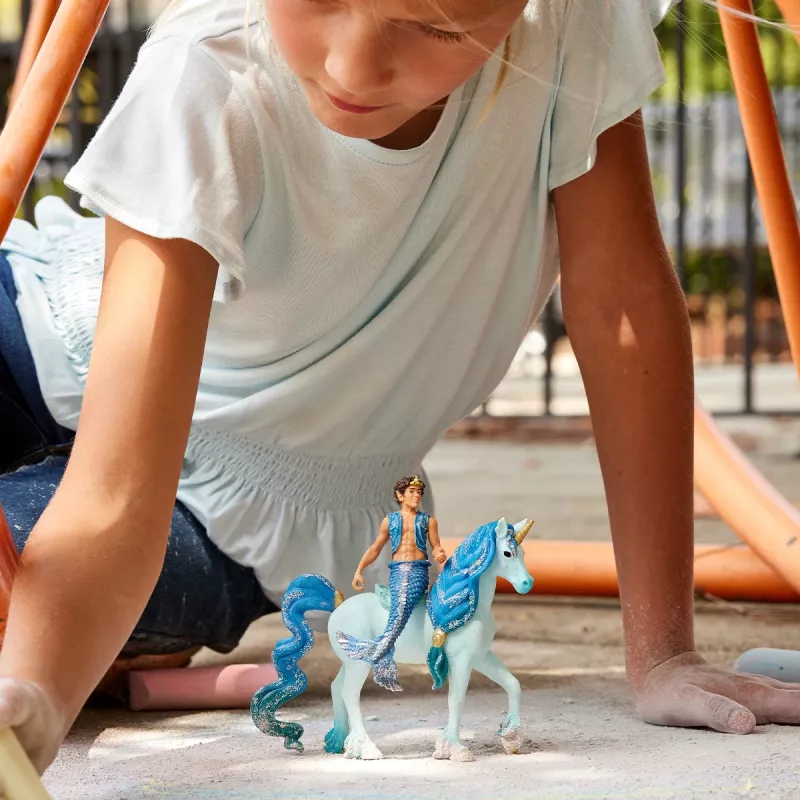 schleich BAYALA Aryon ant vienarago, 5 m., Saulės Elfai, Vienaragiai ir Fėjos, įvairiaspalvis