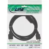 InLine HDMI High Speed laidas su feritu, 1,8 m, juodas