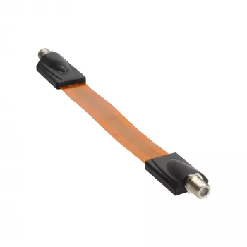 Langas InLine SAT kabelio pravedimo kanalas superslim F-Plug, 0,11 m, 23×265×12 mm