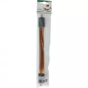 Langas InLine SAT kabelio pravedimo kanalas superslim F-Plug, 0,11 m, 23×265×12 mm