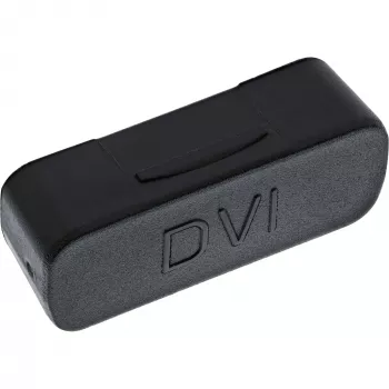 InLine Dulkėms atsparus kištukas DVI moteriškai jungčiai, juodas, 50 vnt. 59948G