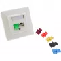 InLine dulkėms atsparus dangtelis RJ45 lizdui, mėlynas, 10 vnt.