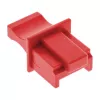 InLine dulkių dangtelis RJ45 lizdui, raudonas, 100 vnt.