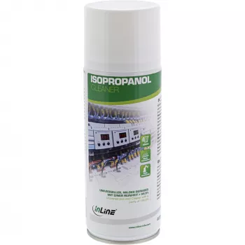 InLine izopropanolinis valiklis, universalus, švelnus, grynumas > 99,9 %, 400 ml