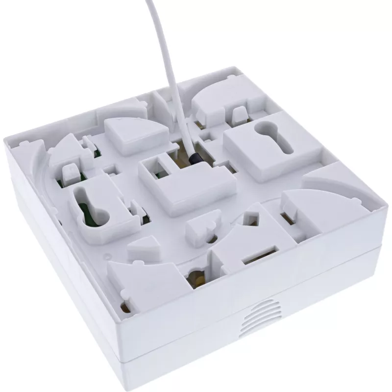 InLine FTTH prijungimo dėžutė su 4x LC/APC 9/125µm 20m kabeliu