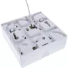InLine FTTH prijungimo dėžutė su jau sumontuotu 4x LC/APC 9/125µm 10m kabeliu