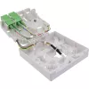 InLine FTTH prijungimo dėžutė su 4x LC/APC 9/125µm 40m kabeliu