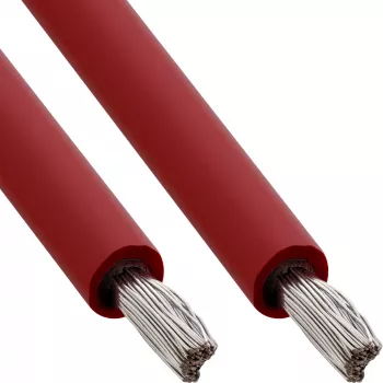 InLine 94450R saulės kabelis H1Z2Z2-K 4mm² 50m raudonas